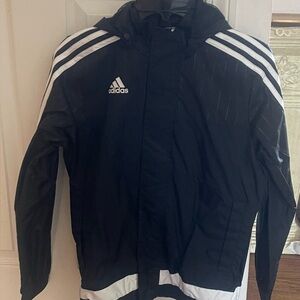 Adidas Youth Black and White Jacket